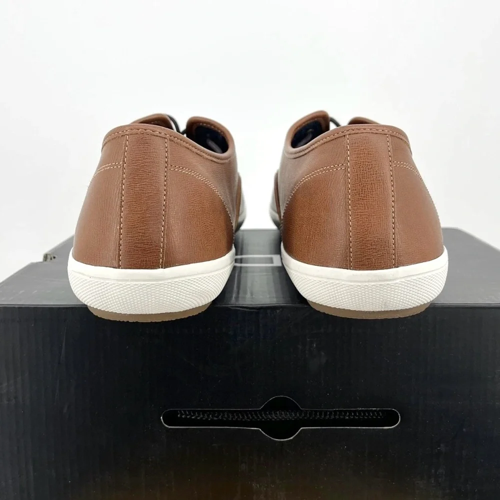 Aldo Abiradia R Casual Sneakers Brown Size 13 Lace Up Low Top New In Box
